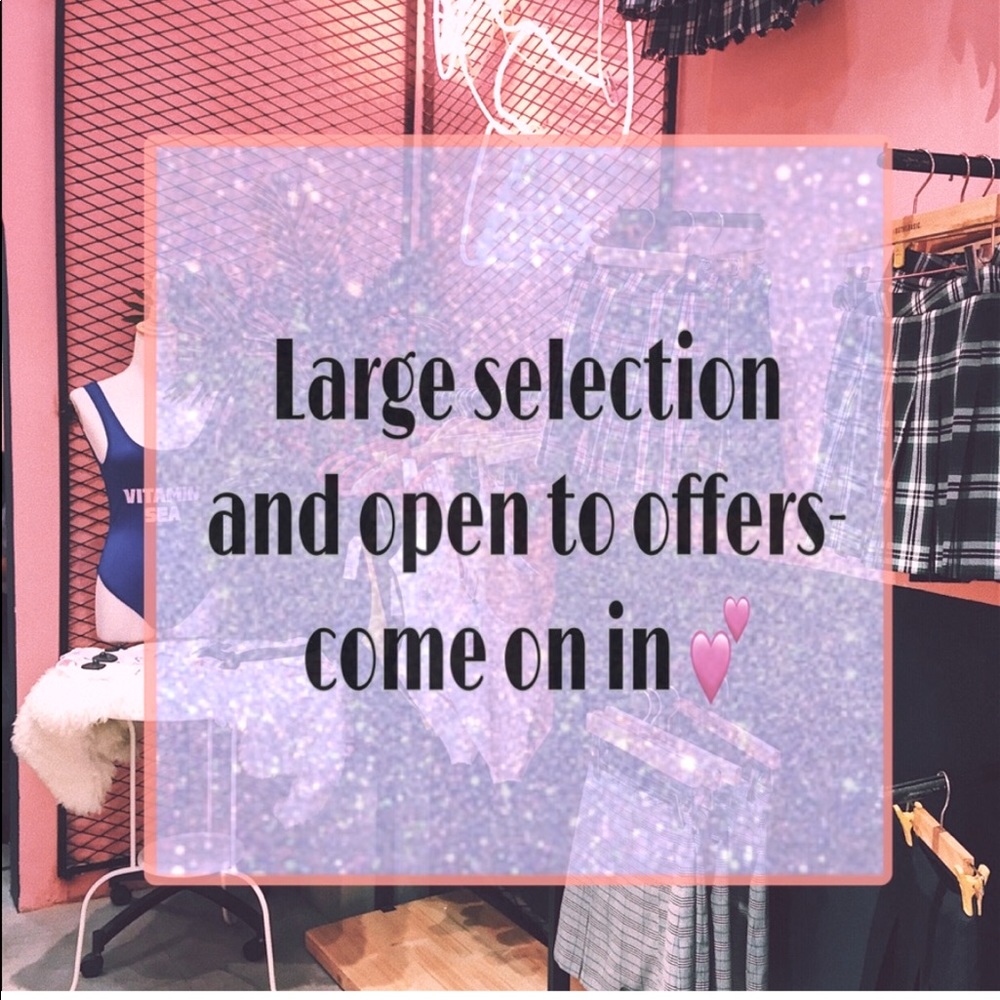 🥳🥳 Large selection of goodies, come on in 🥳🥳